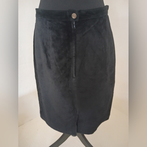 Christopher Dresses & Skirts - Christopher Black Velvet Pencil Skirt
